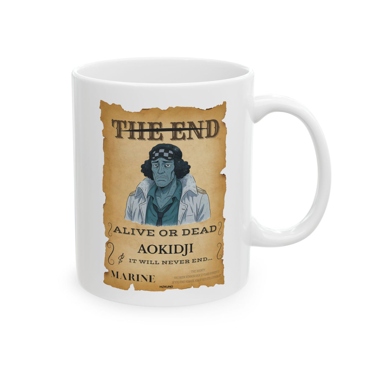 Aokidji • Wanted Poster Mug — vue 5