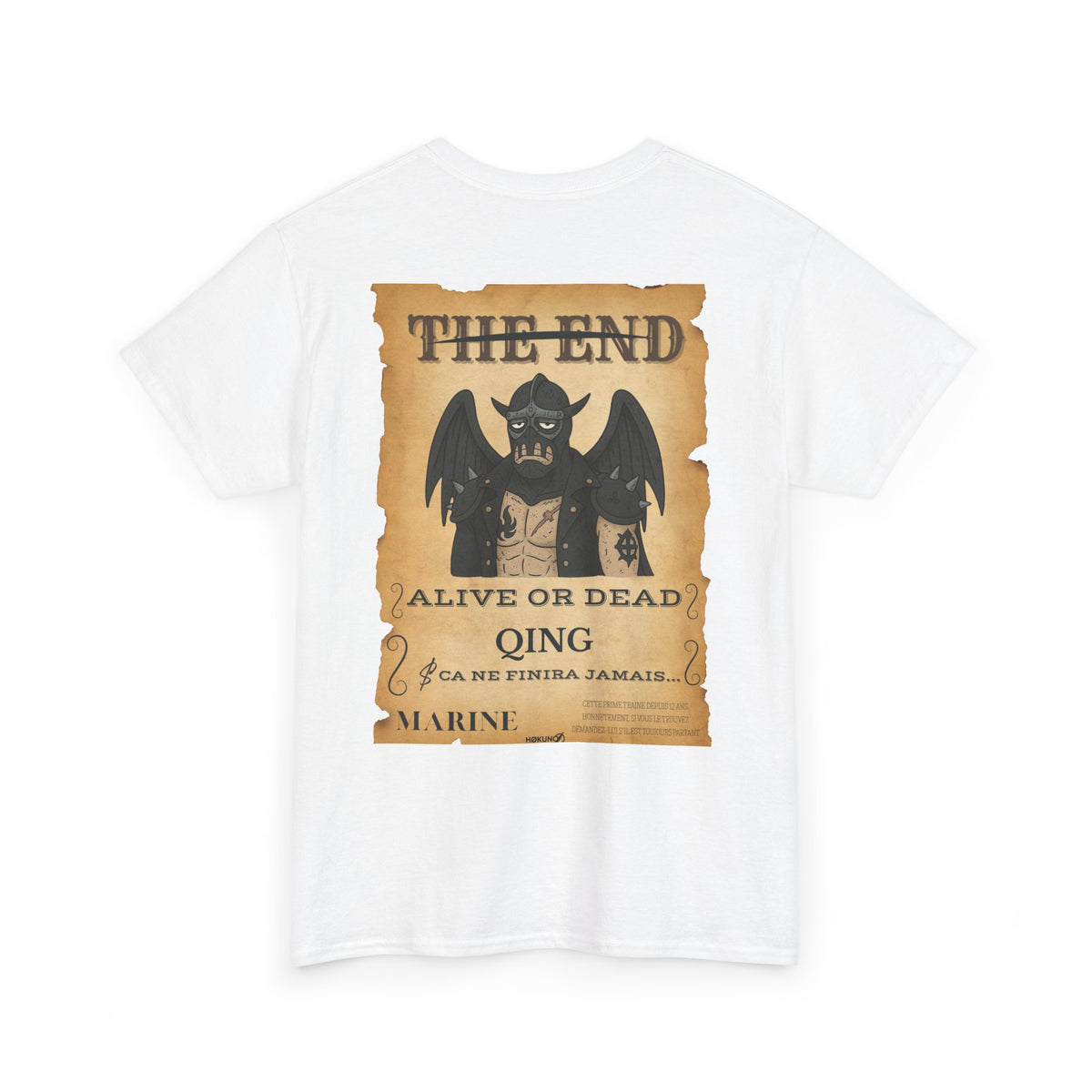 Qing • Wanted Poster Tee — vue 2