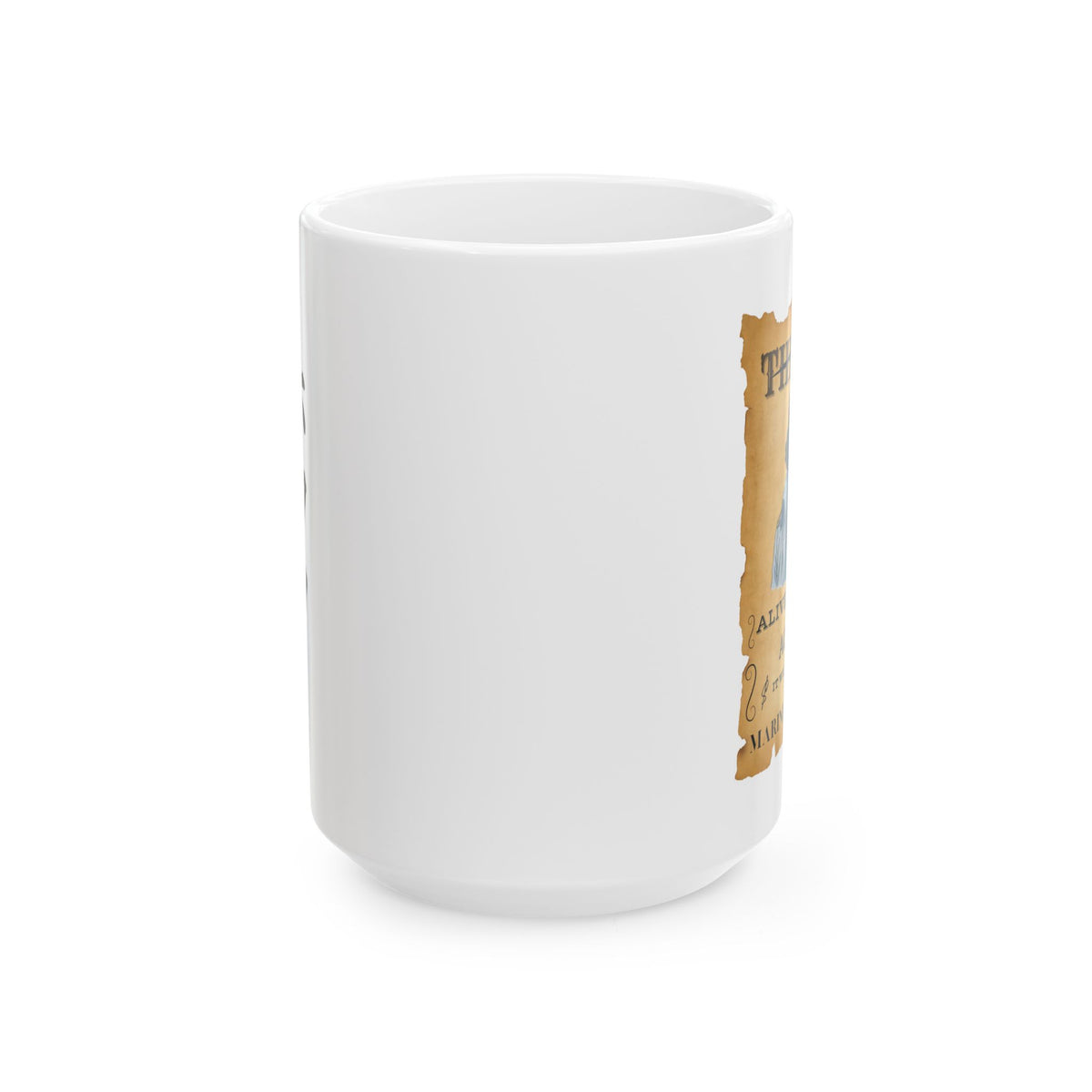 Aokidji • Wanted Poster Mug — vue 2