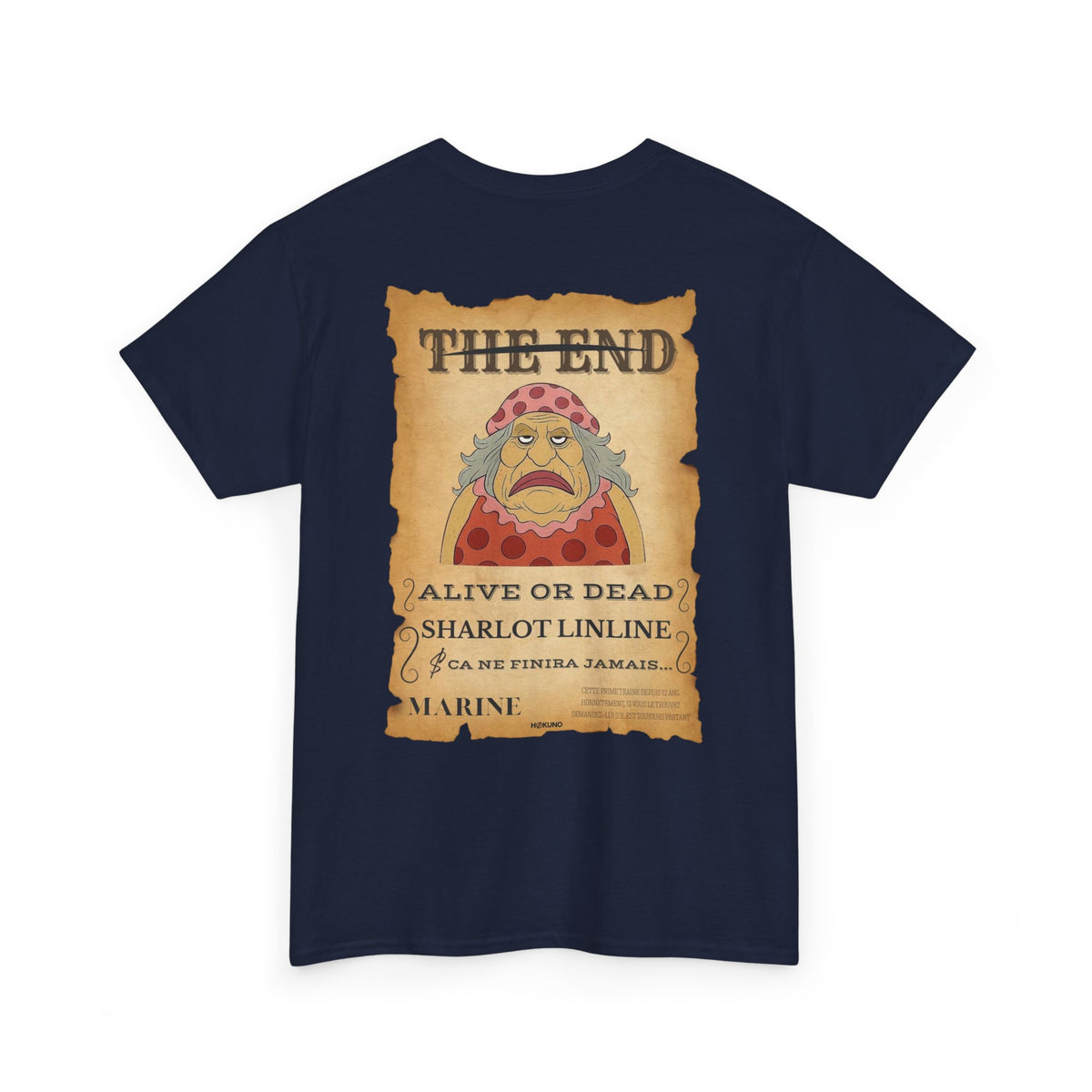 Sharlot Linline • Wanted Poster Black Tee — vue 5