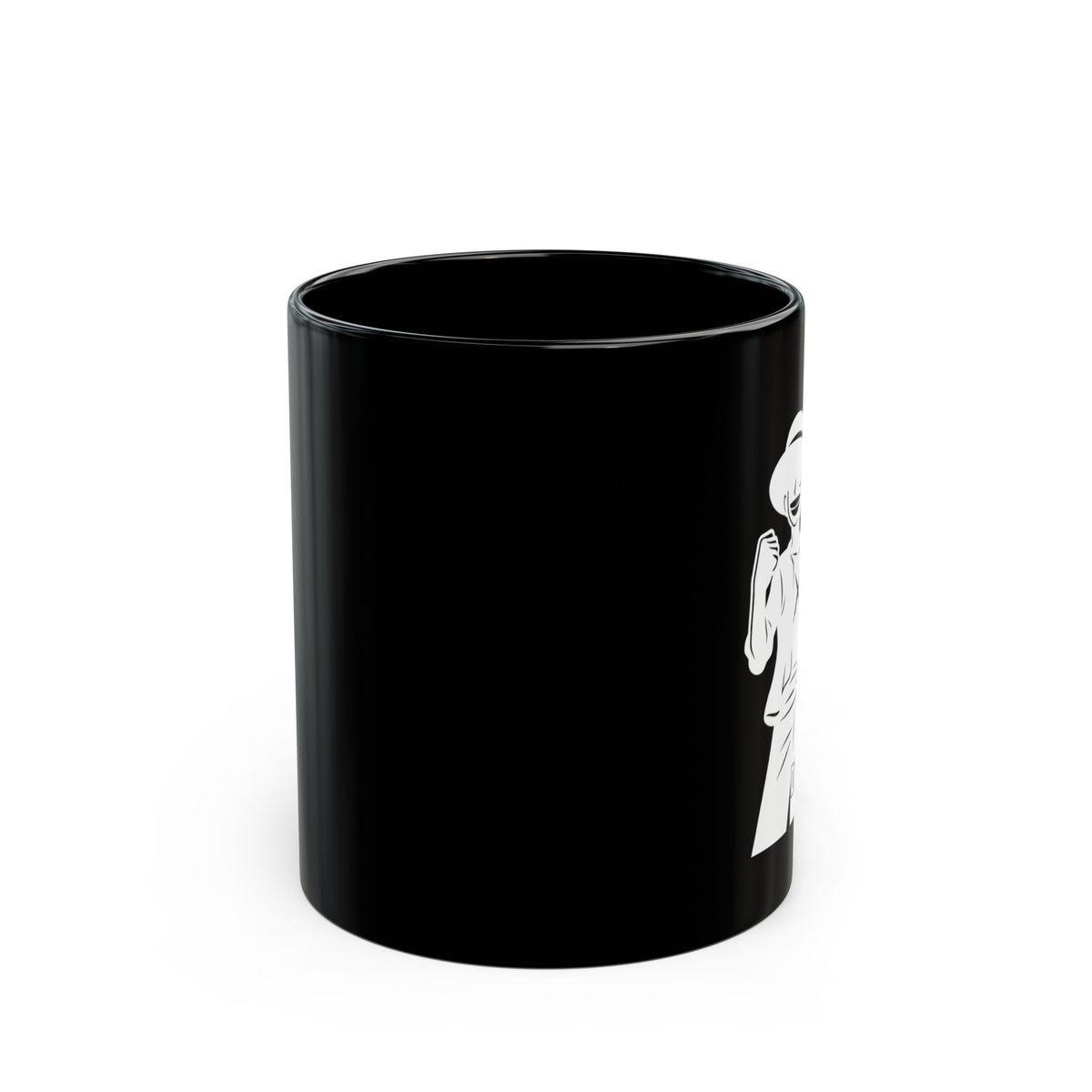 Luffy • Direction Black Mug — vue 1