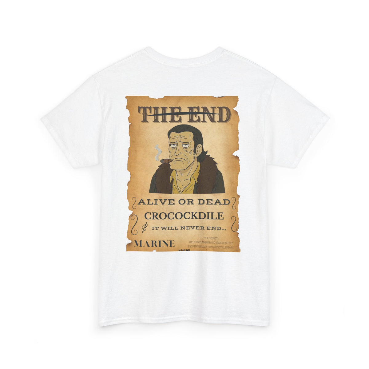 Crocockdile • Wanted Poster Tee — vue 2