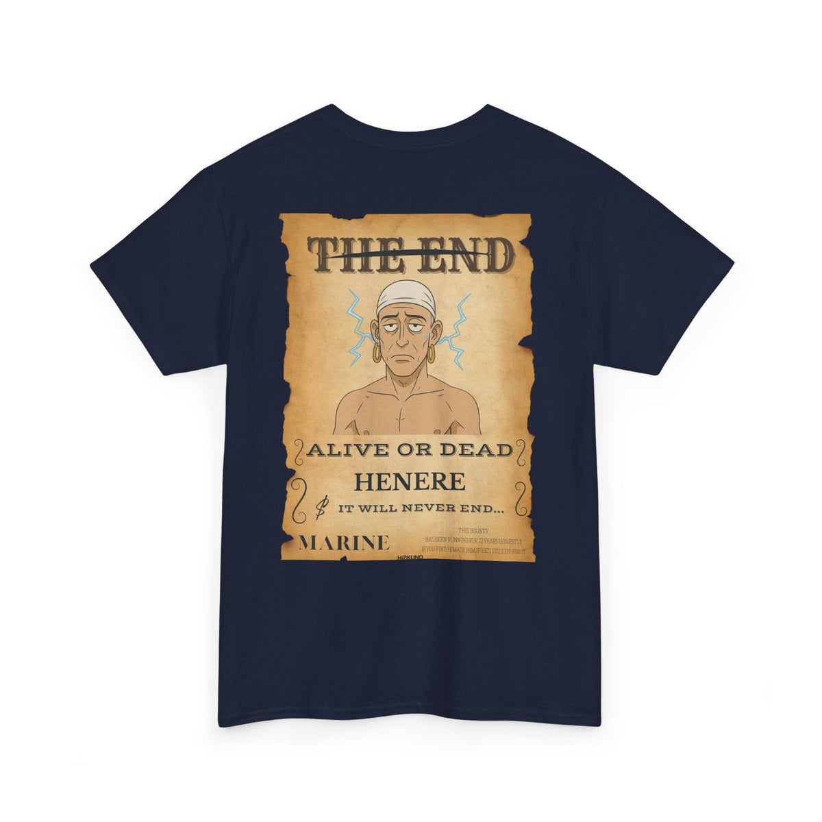 Henere • Wanted Poster Black Tee — vue 5