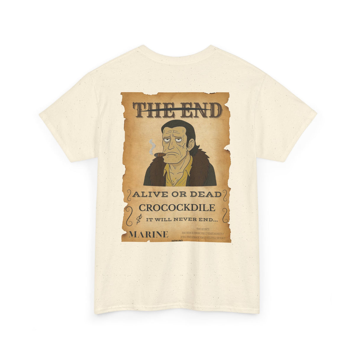 Crocockdile • Wanted Poster Tee — vue 5