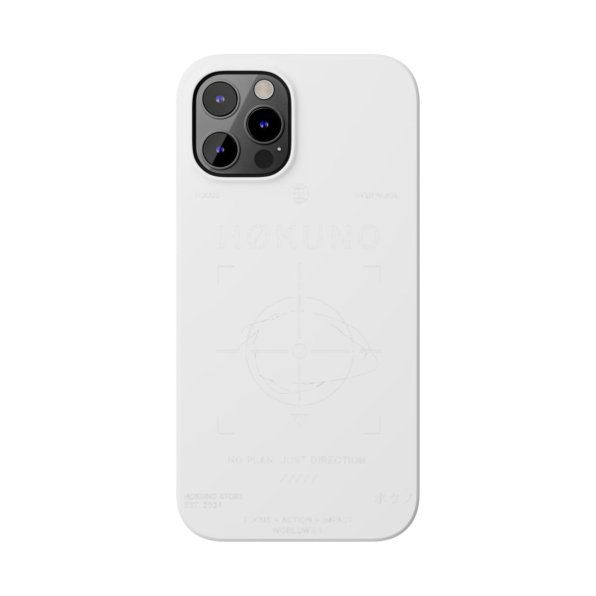 Hokuno Target Design Black Case — vue 50