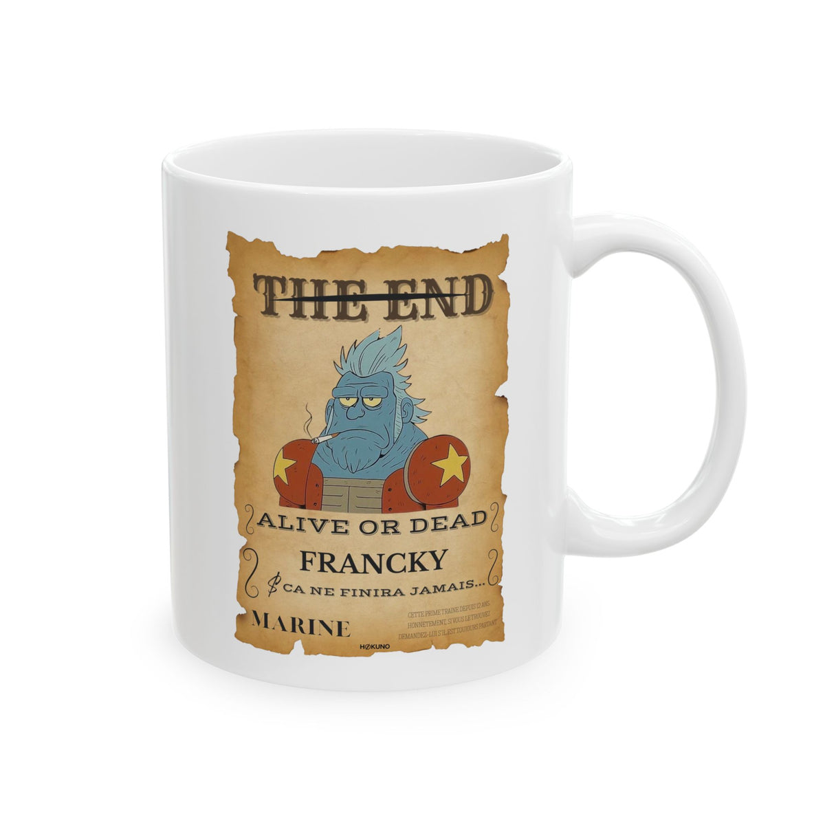 Francky • Wanted Poster Mug — vue 5