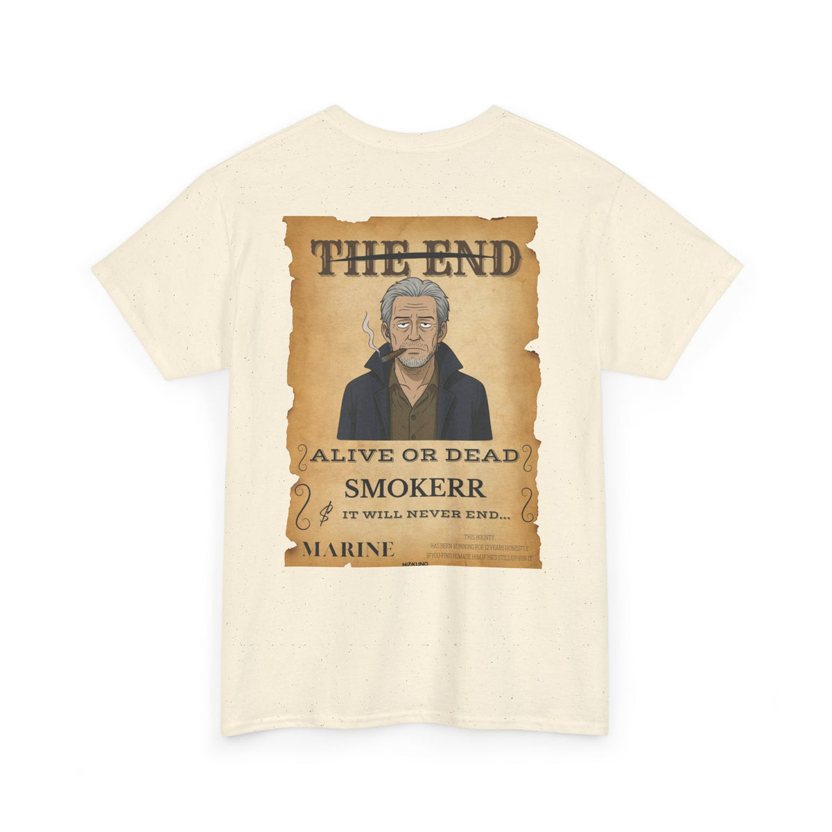 Smokerr • Wanted Poster Tee — vue 5