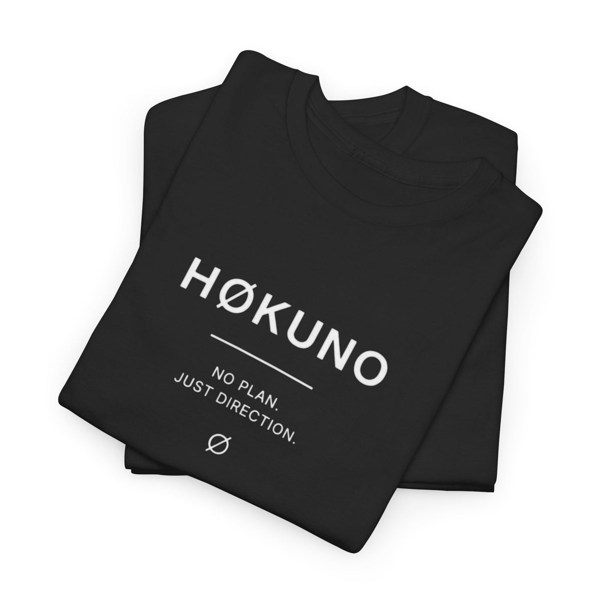 Hokuno Orbite Design Black Tee — vue 3