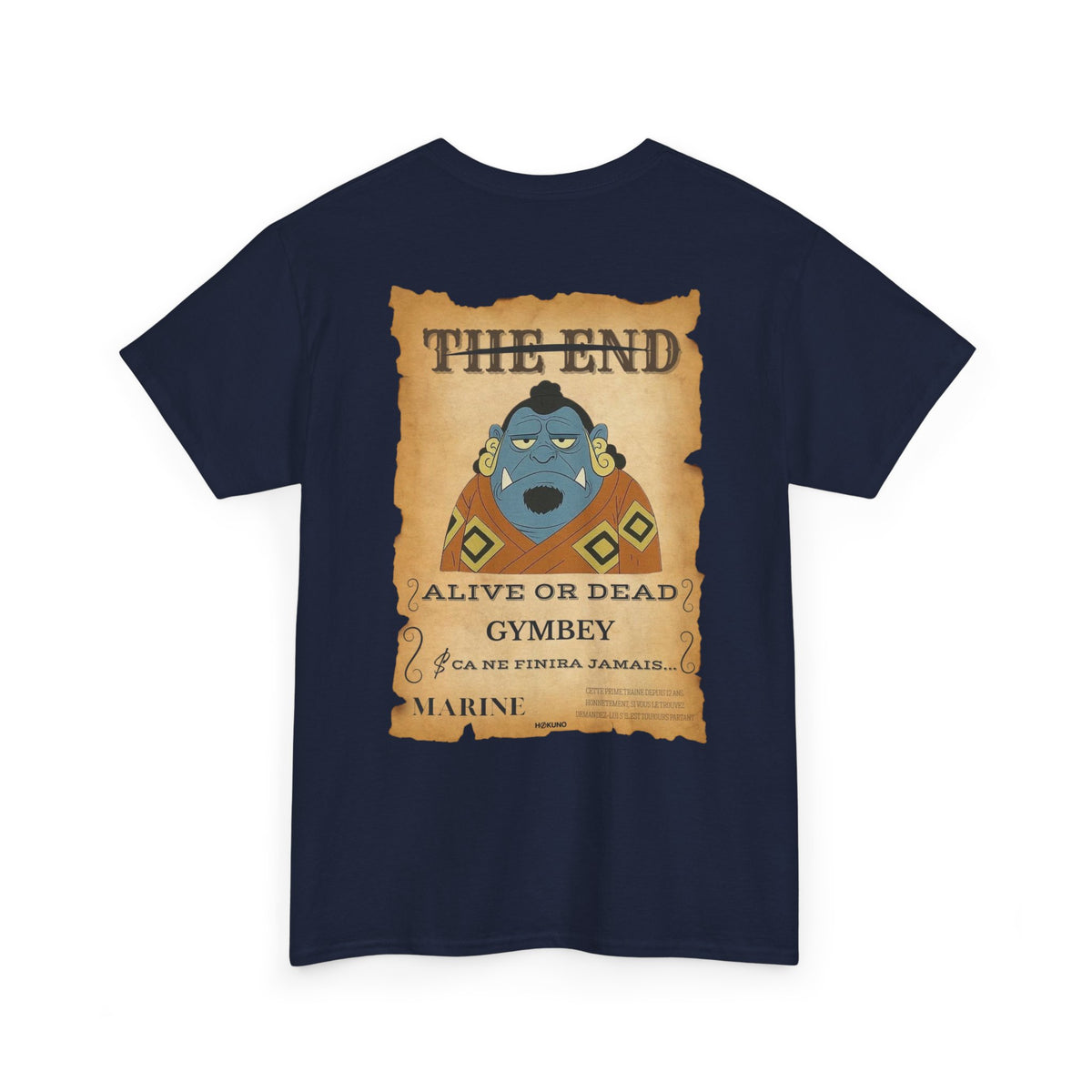 Gymbey • Wanted Poster Black Tee — vue 5