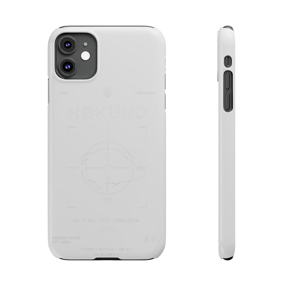 Hokuno Target Design Black Case — vue 2