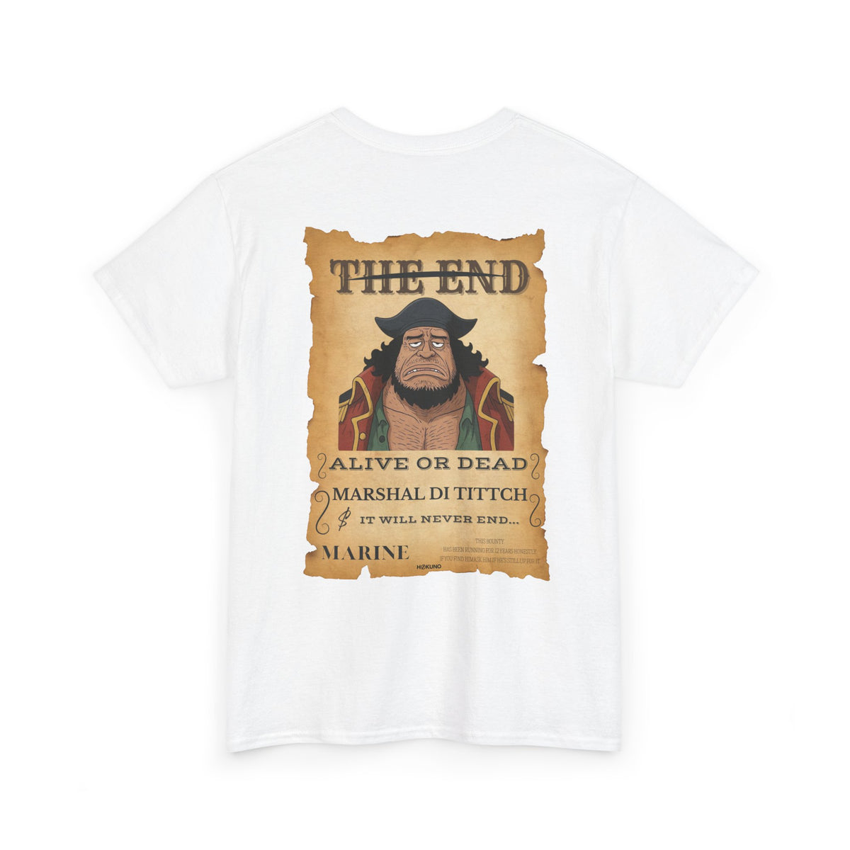 Marshal Di Tittch • Wanted Poster Tee — vue 2