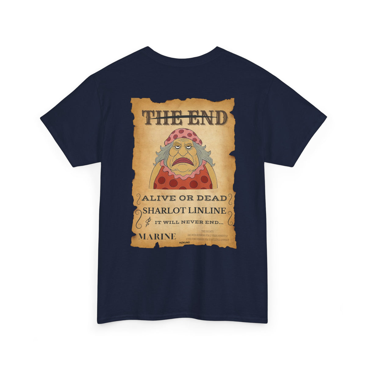 Sharlot Linline • Wanted Poster Black Tee — vue 5