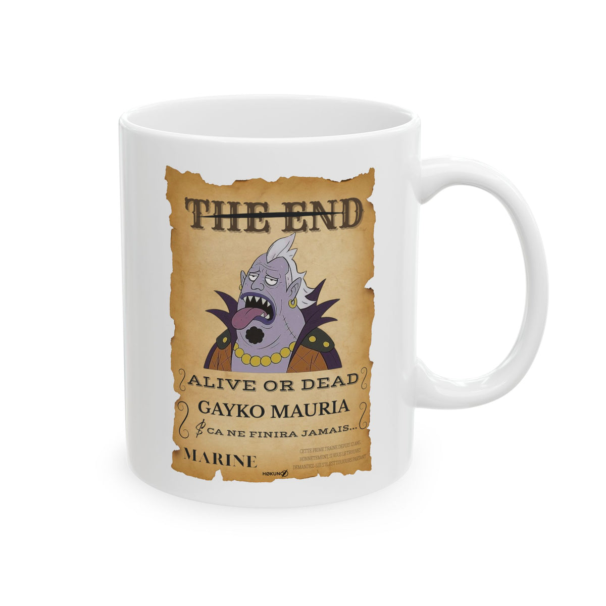 Trafalgar Di Low • Wanted Poster Mug — vue 5