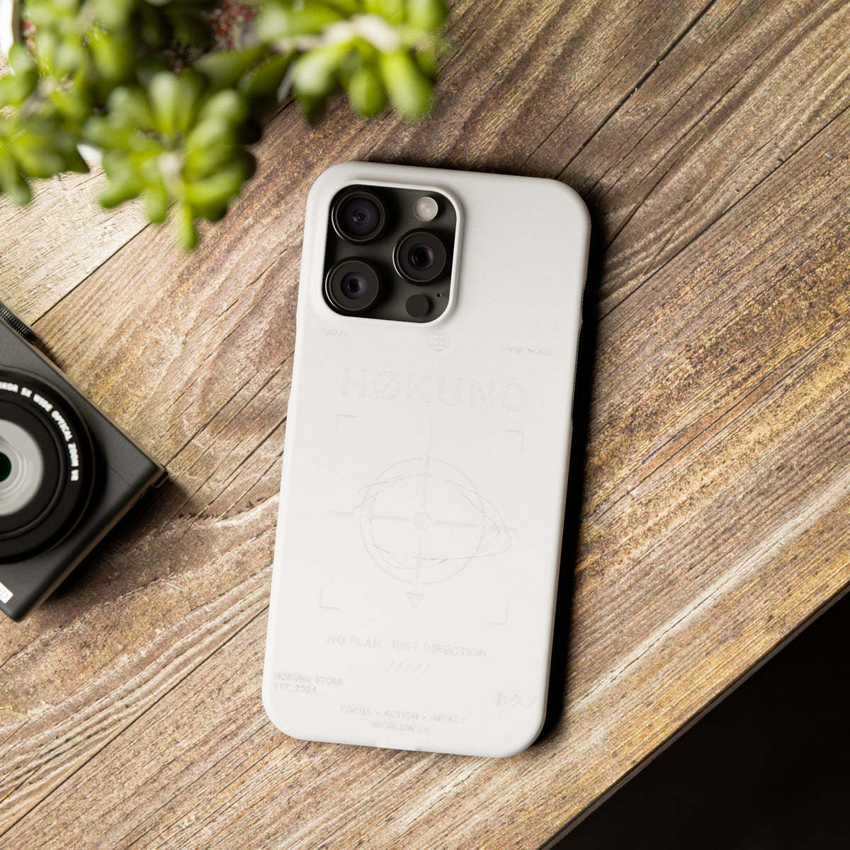 Hokuno Target Design Black Case — vue 68