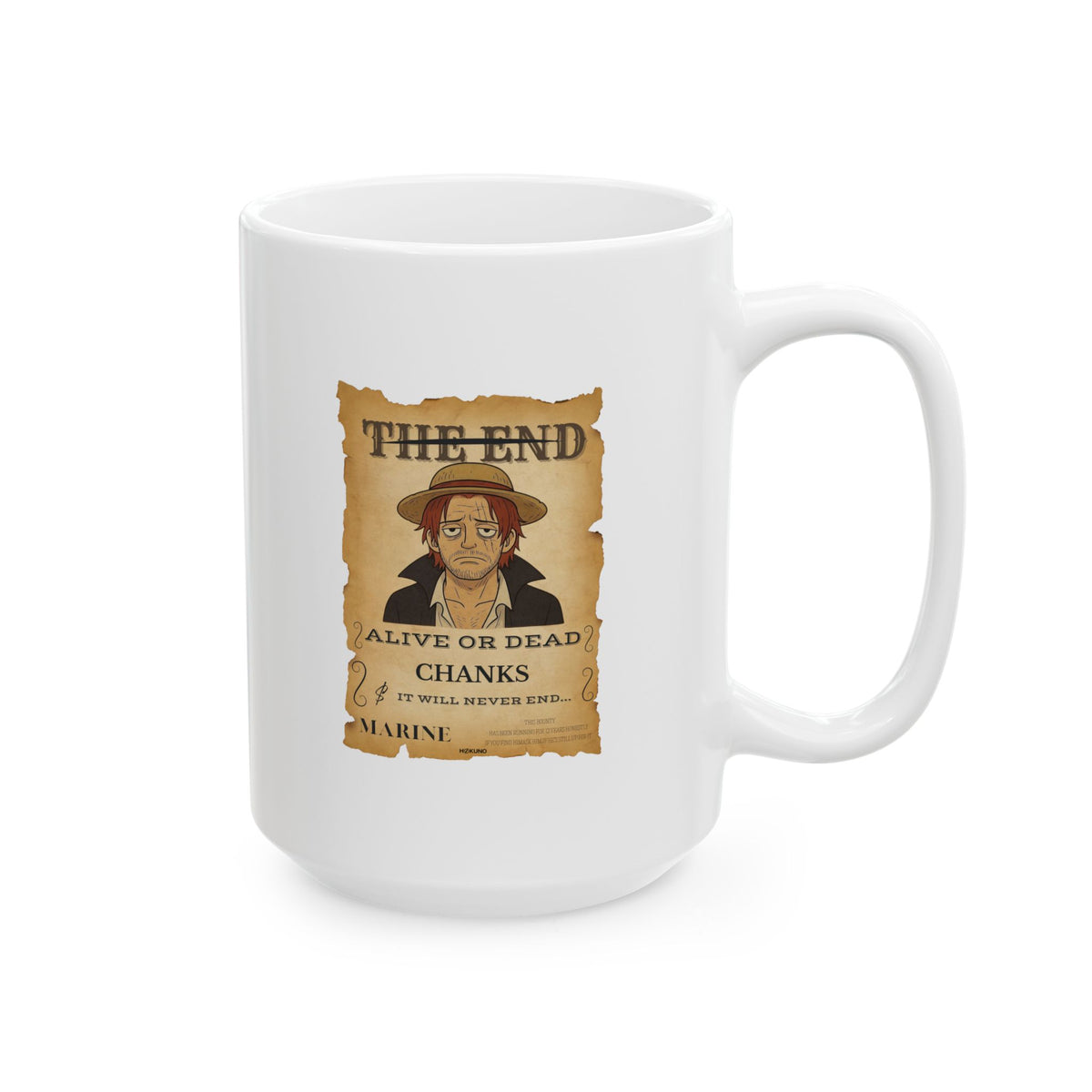 Chanks • Wanted Poster Mug — vue 8