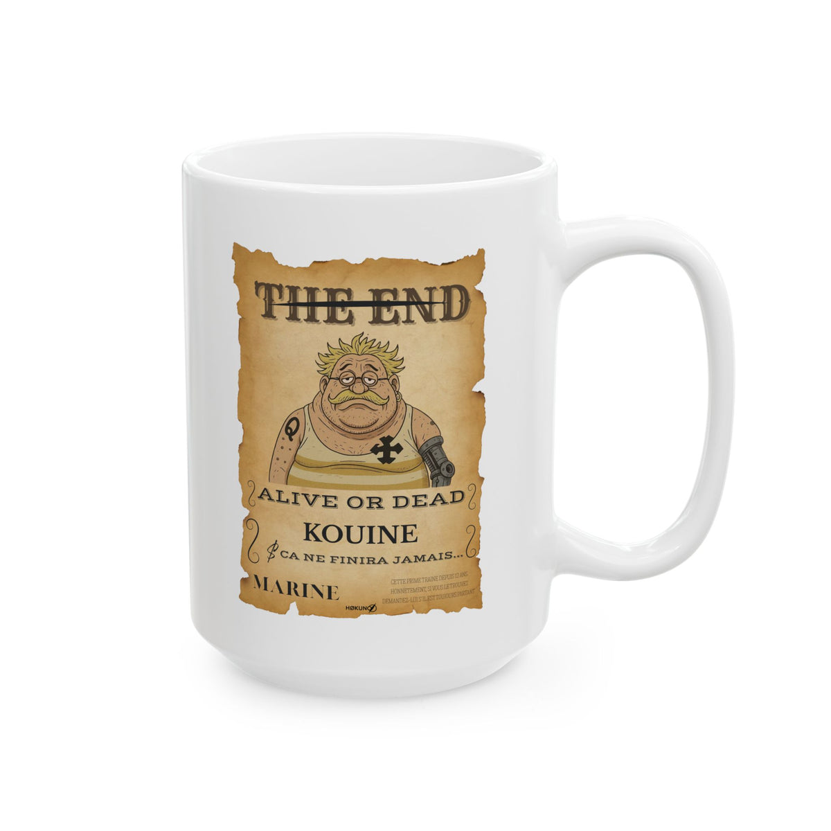 Kouine • Wanted Poster Mug — vue 8