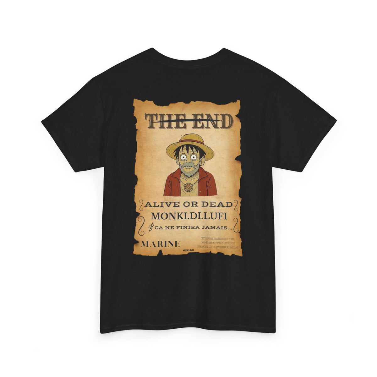 Lufi • Wanted Poster Black Tee — vue 2