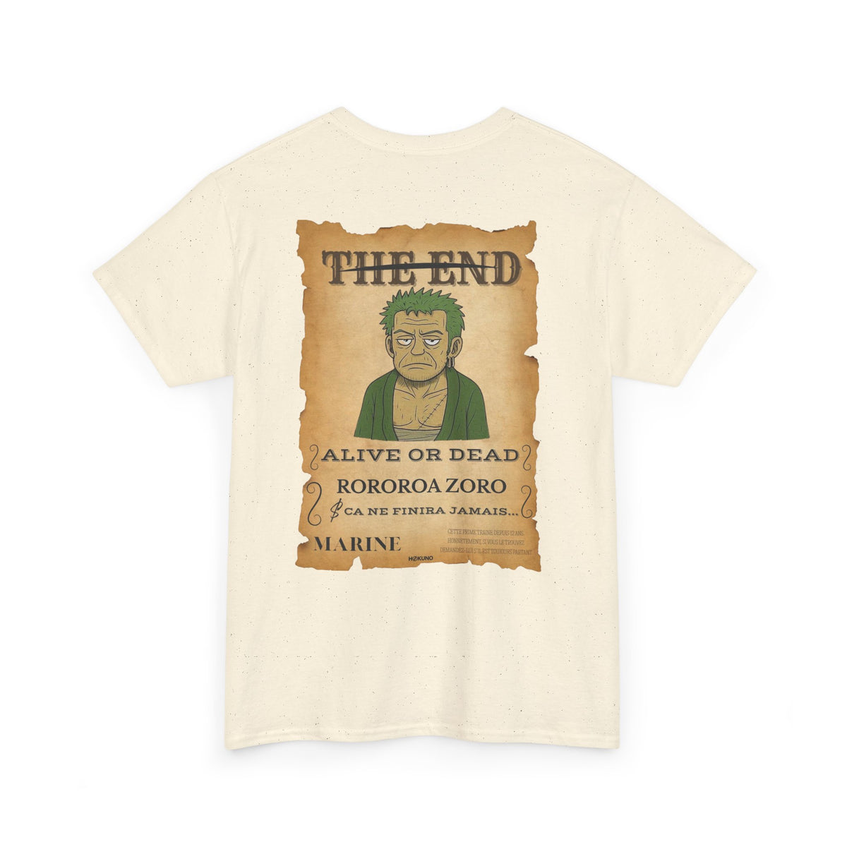 Rororoa Zoro • Wanted Poster Tee — vue 2