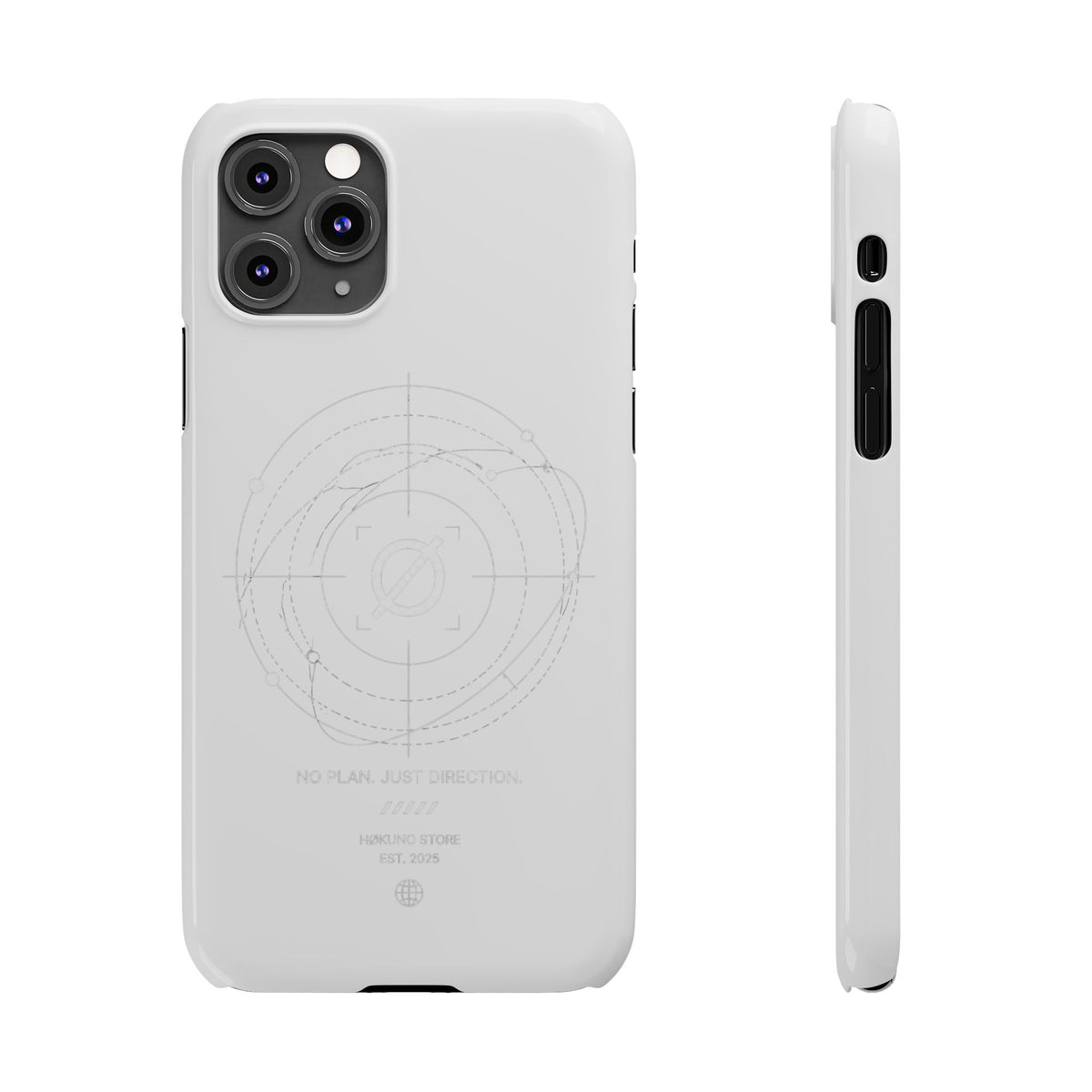 Coque téléphone Design Hokuno Orbite Dark — vue 3