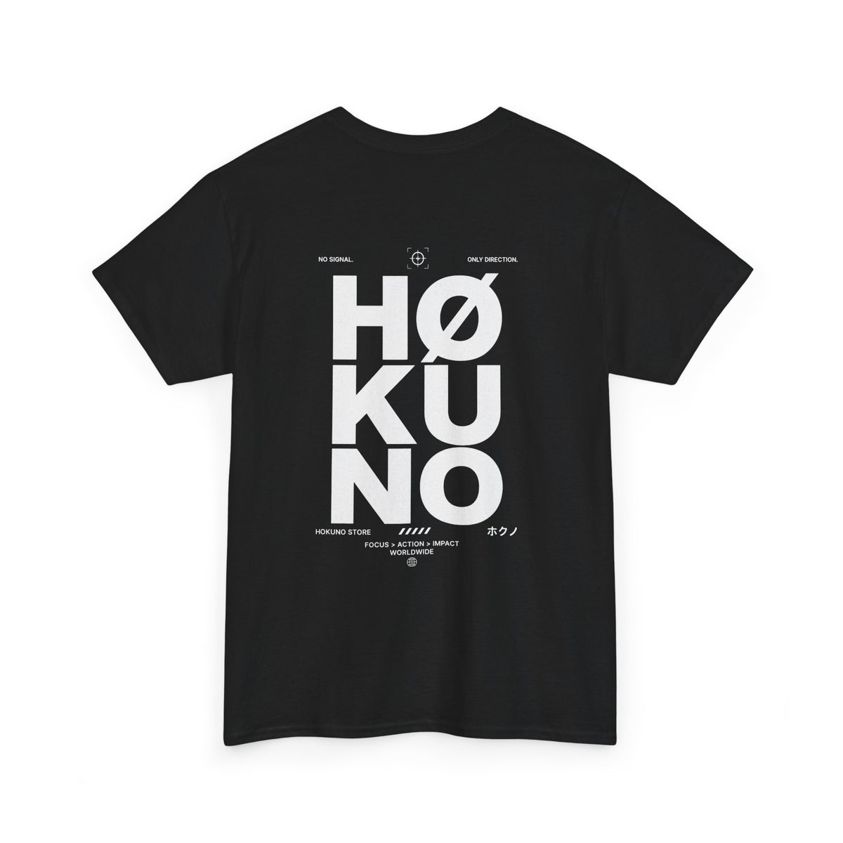 Hokuno Classic Design Black Tee — vue 2