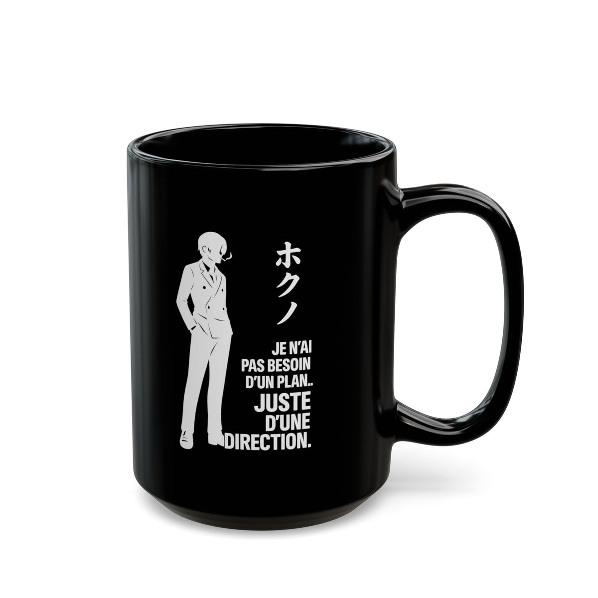 Sanji • Direction Black Mug — vue 6