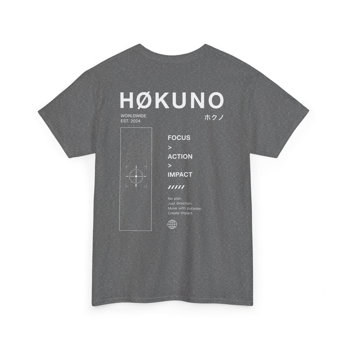 Hokuno Empreinte Design Black Tee — vue 5