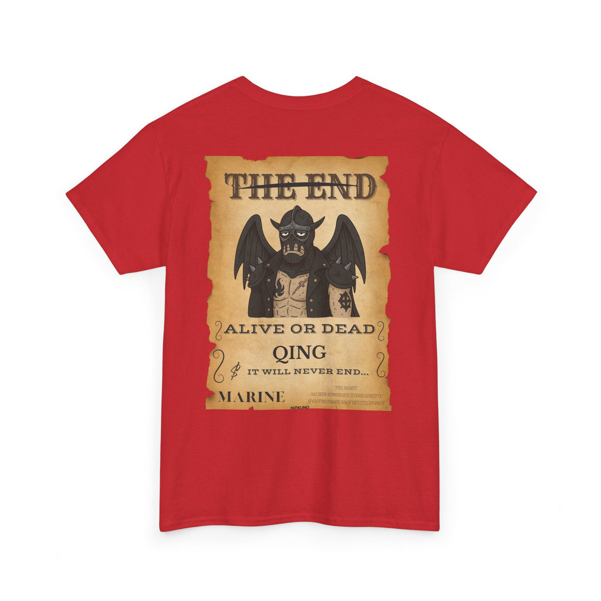 Qing • Wanted Poster Tee — vue 14