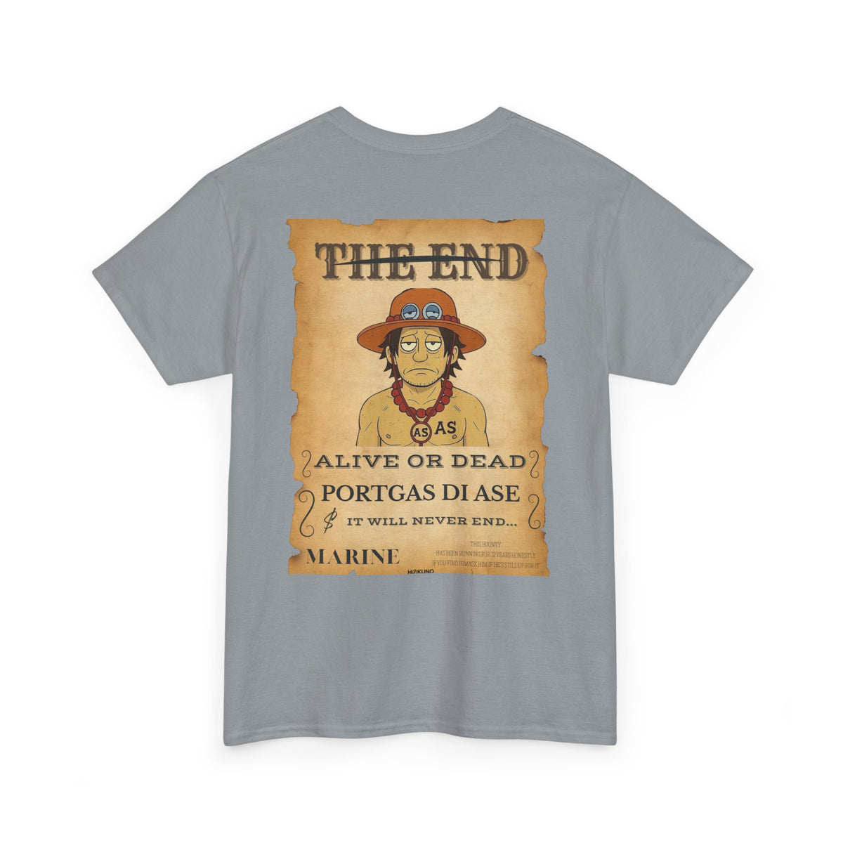 Portgas Di Ase • Wanted Poster Tee — vue 8