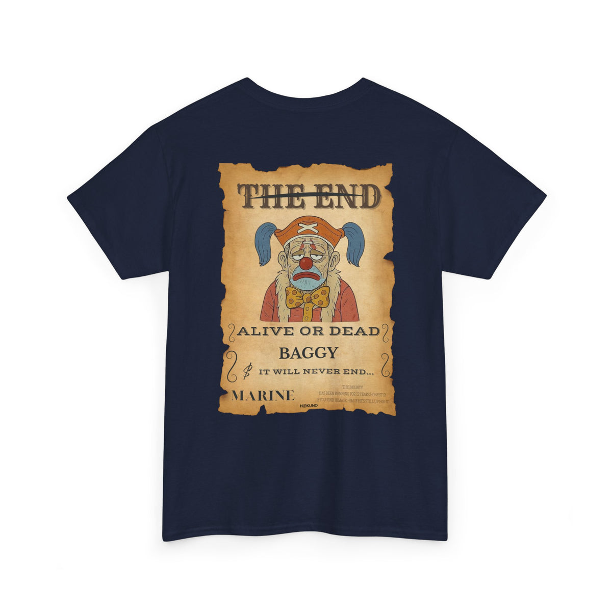 Baggy • Wanted Poster Black Tee — vue 4