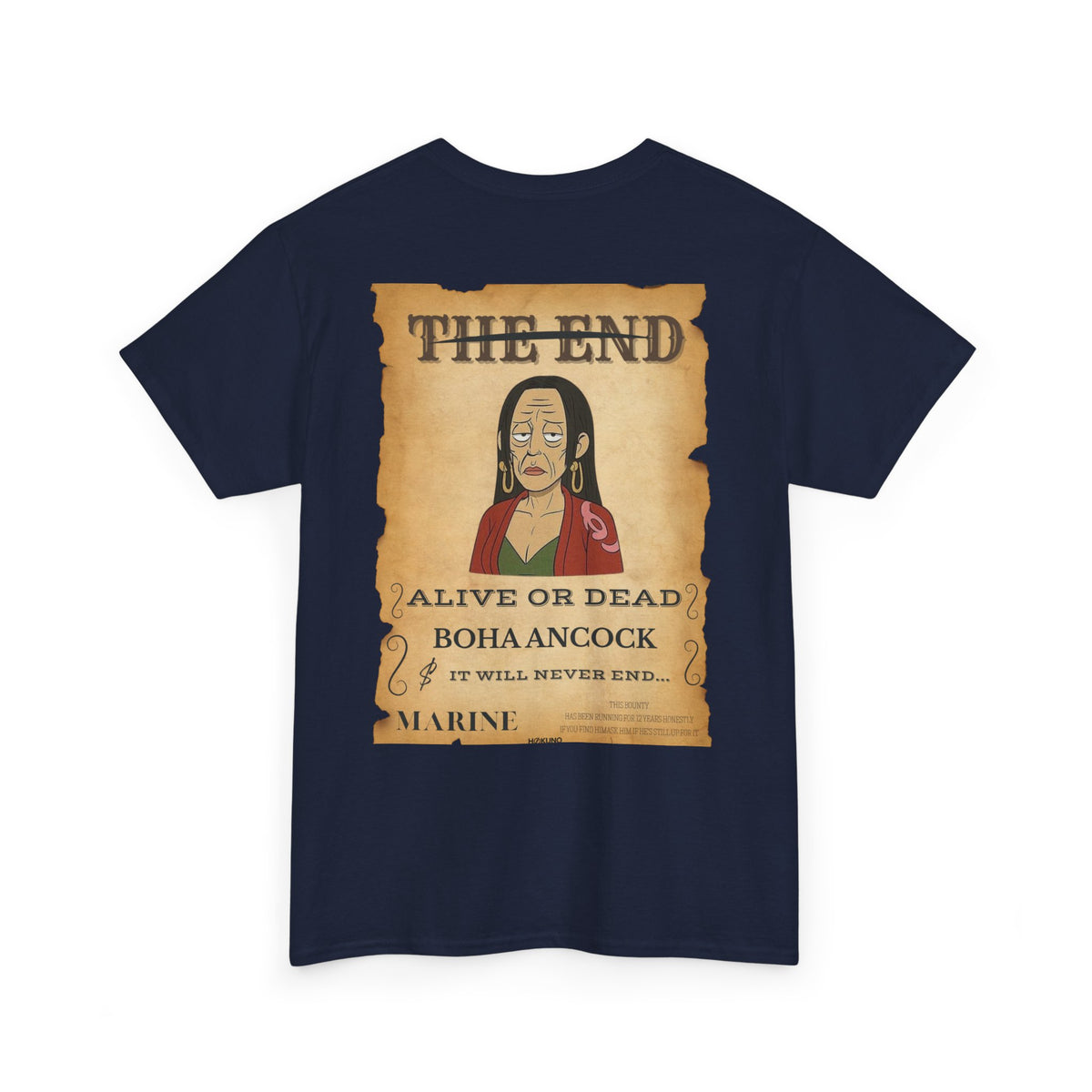 Boha Ancock • Wanted Poster Black Tee — vue 5