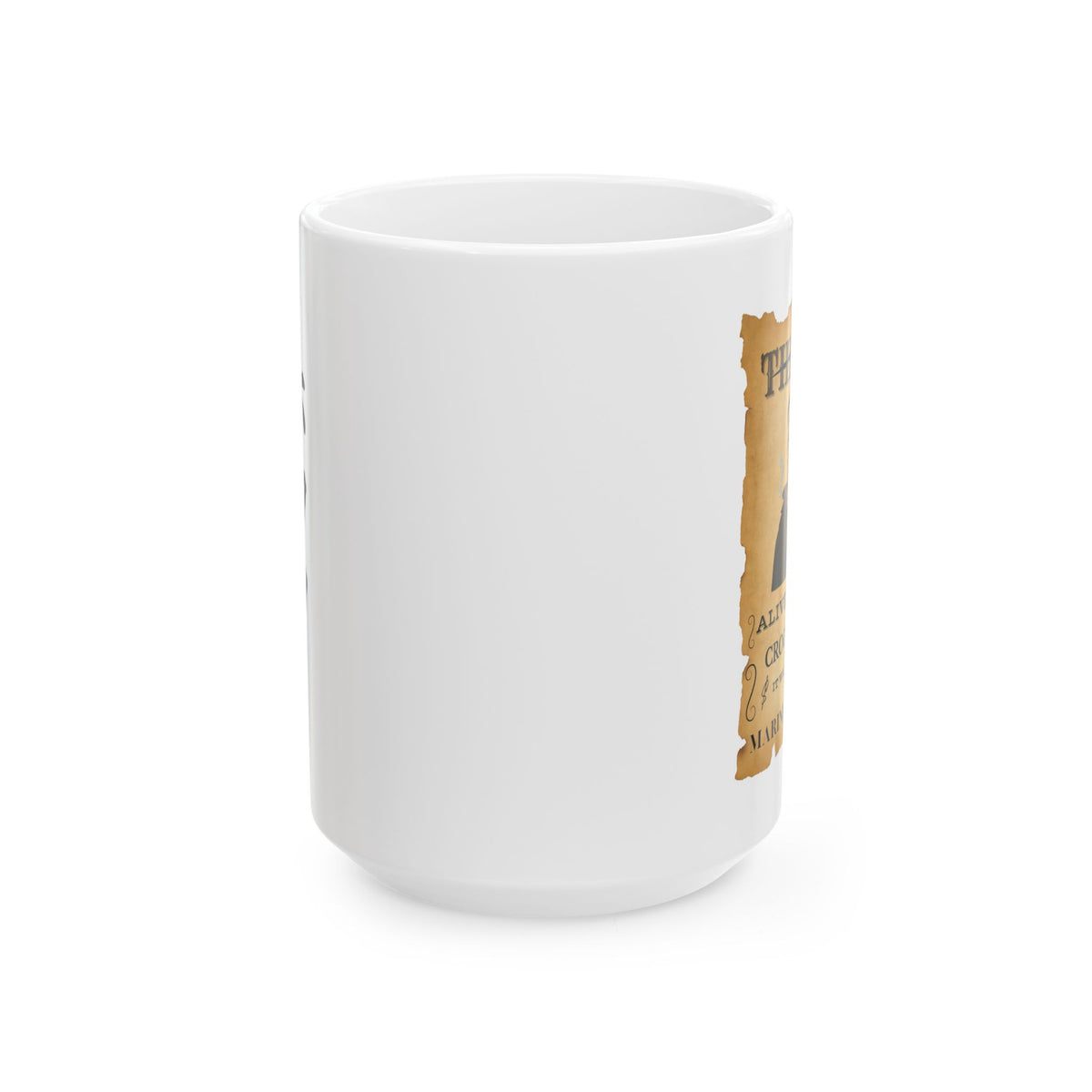 Crocockdile • Wanted Poster Mug — vue 2