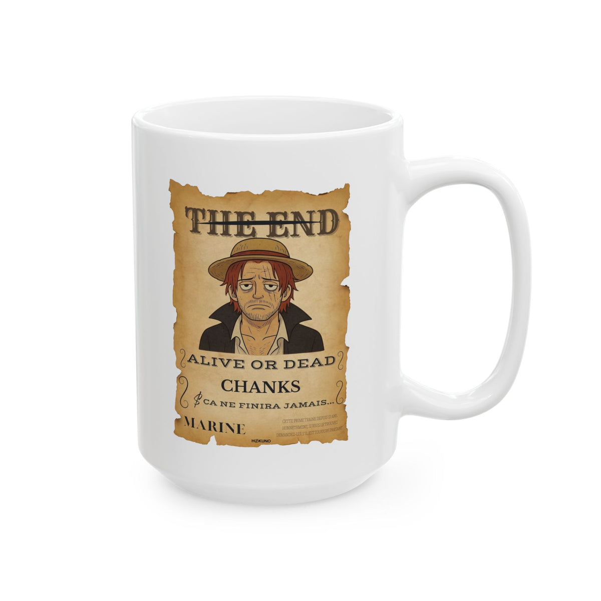 Chanks • Wanted Poster Mug — vue 8
