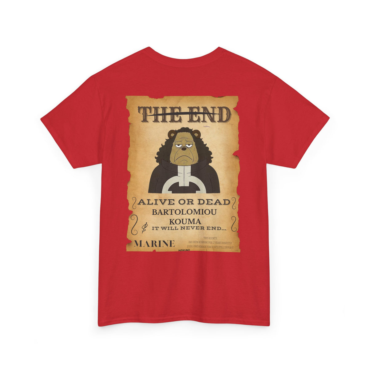 Bartolomiou Kouma • Wanted Poster Tee — vue 14