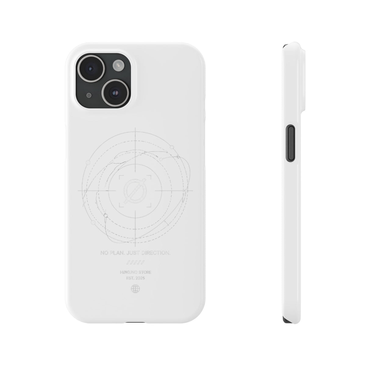 Coque téléphone Design Hokuno Orbite Dark — vue 1