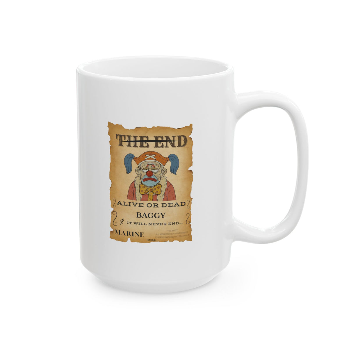 Baggy • Wanted Poster Mug — vue 8