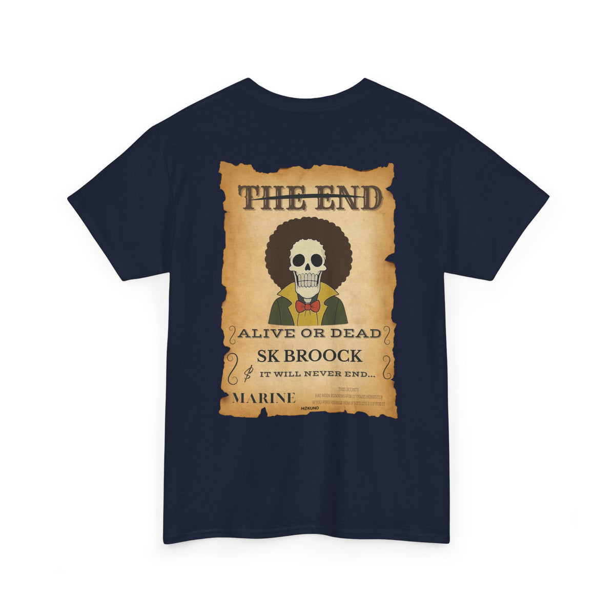 Broock • Wanted Poster Black Tee — vue 5