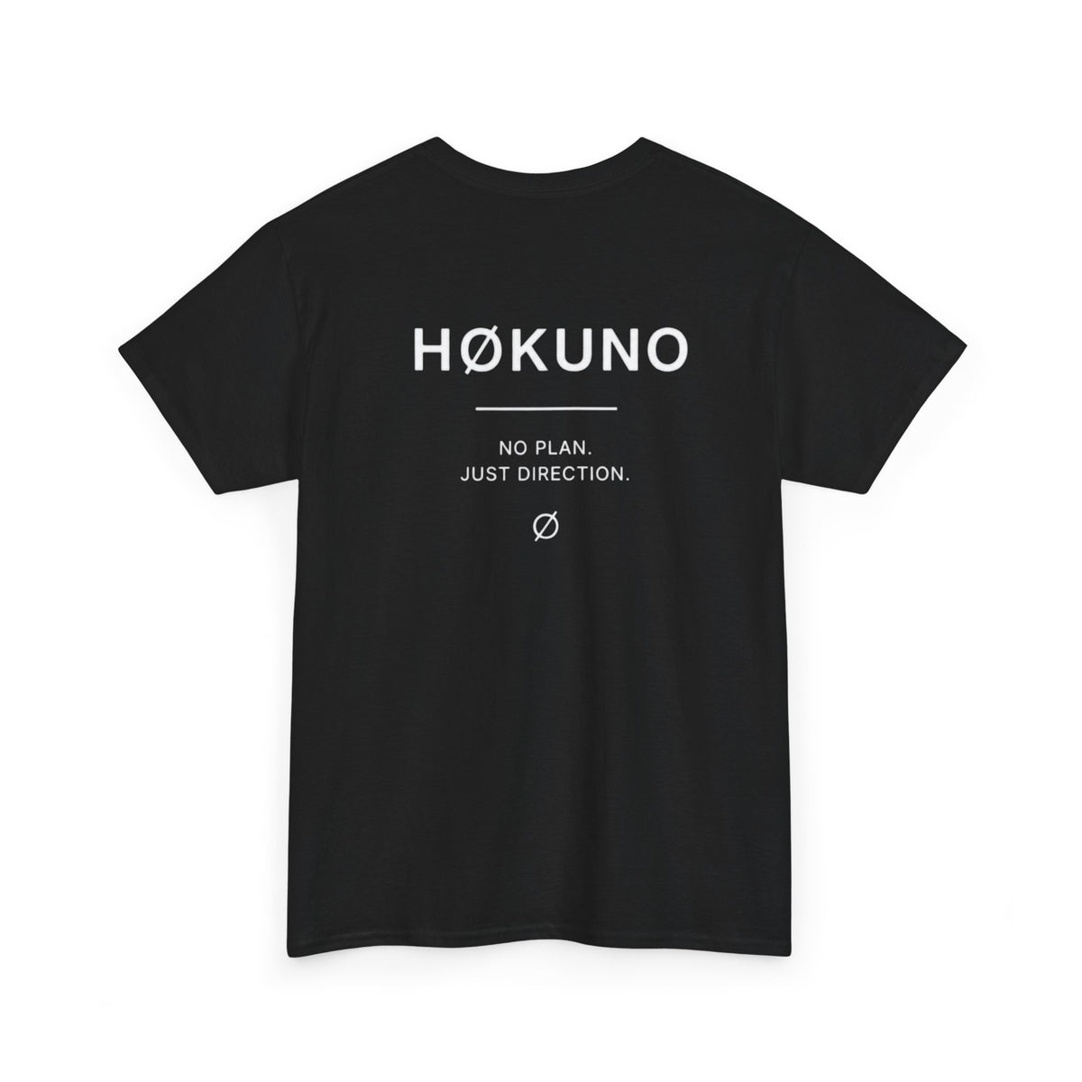 Hokuno Design Black Tee — vue 2