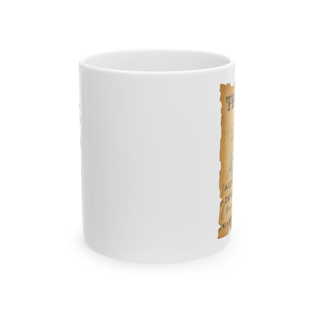 Dr Vegan Punck • Wanted Poster Mug — vue 1