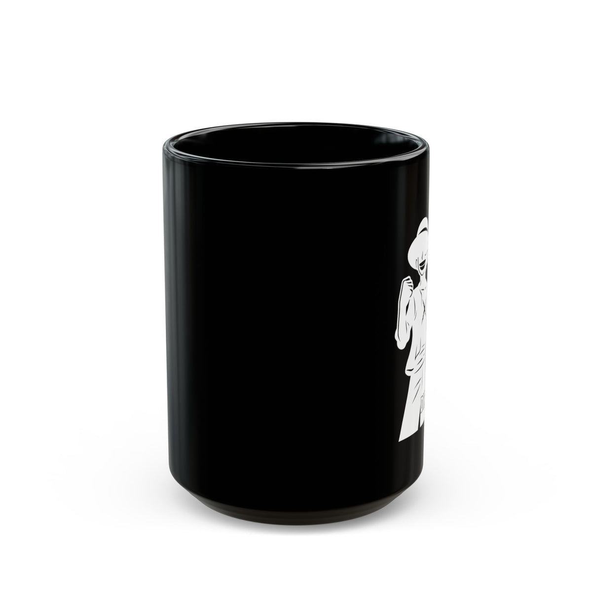 Luffy • Direction Black Mug — vue 2