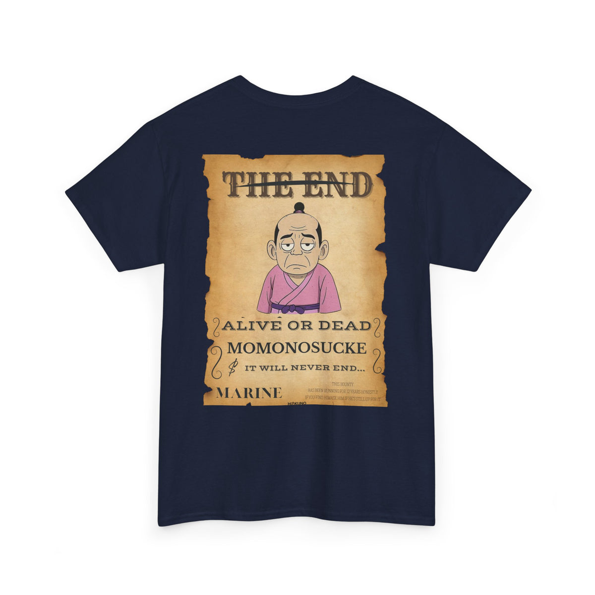 Momonosucke • Wanted Poster Black Tee — vue 5