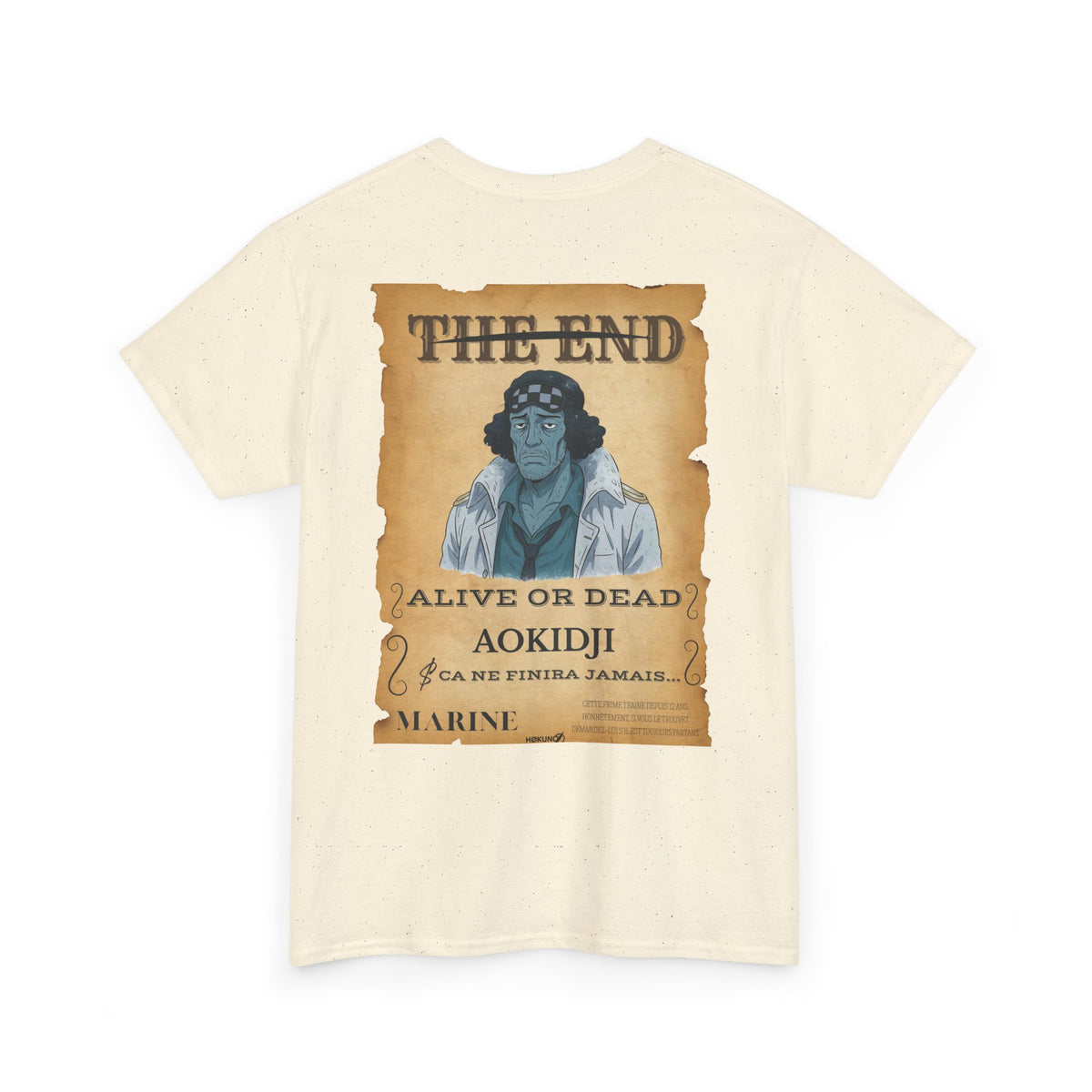 Aokidji • Wanted Poster Tee — vue 5
