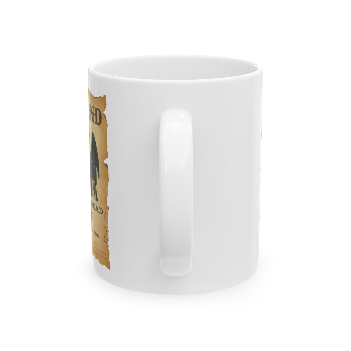 Qing • Wanted Poster Mug — vue 3