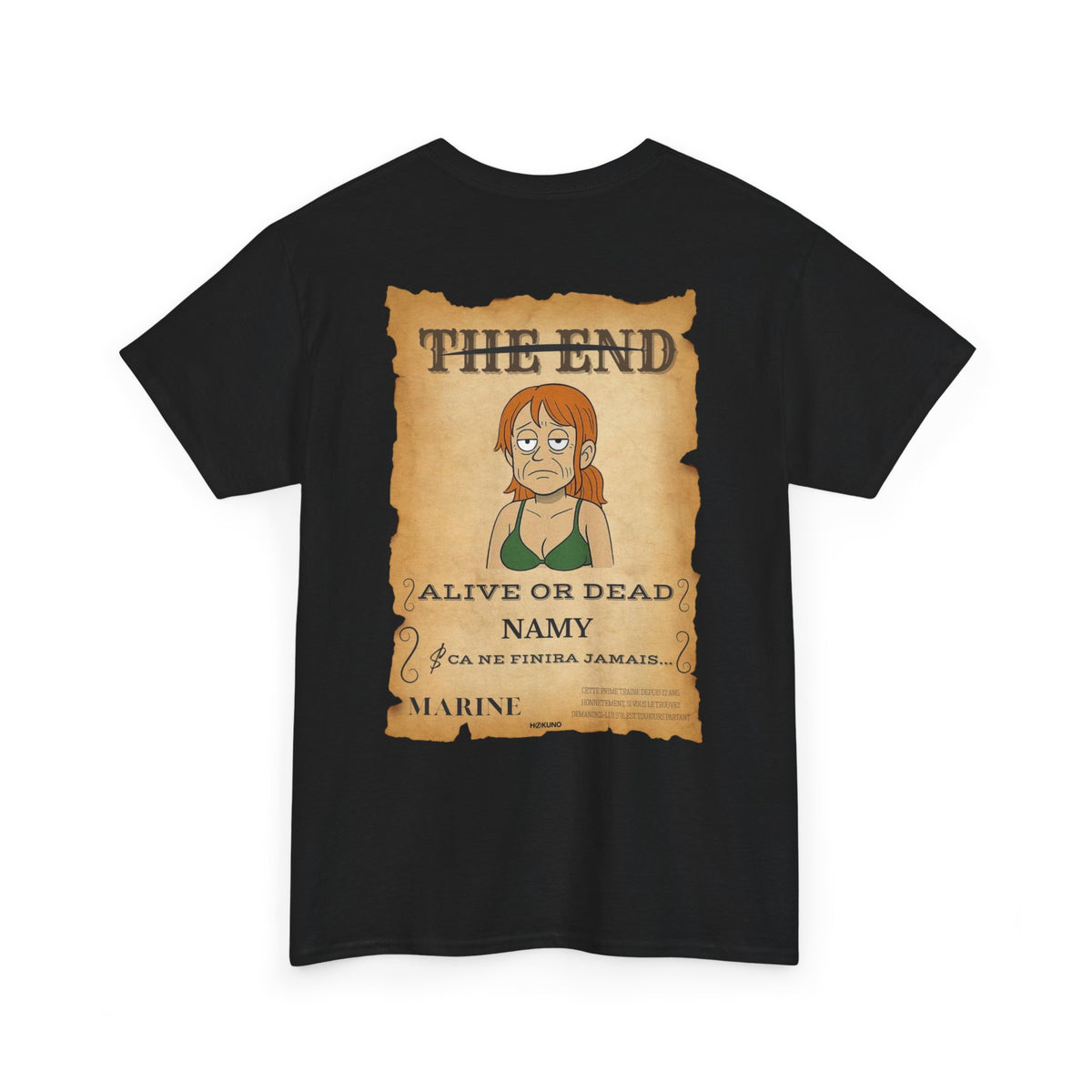 Namy • Wanted Poster Black Tee — vue 2