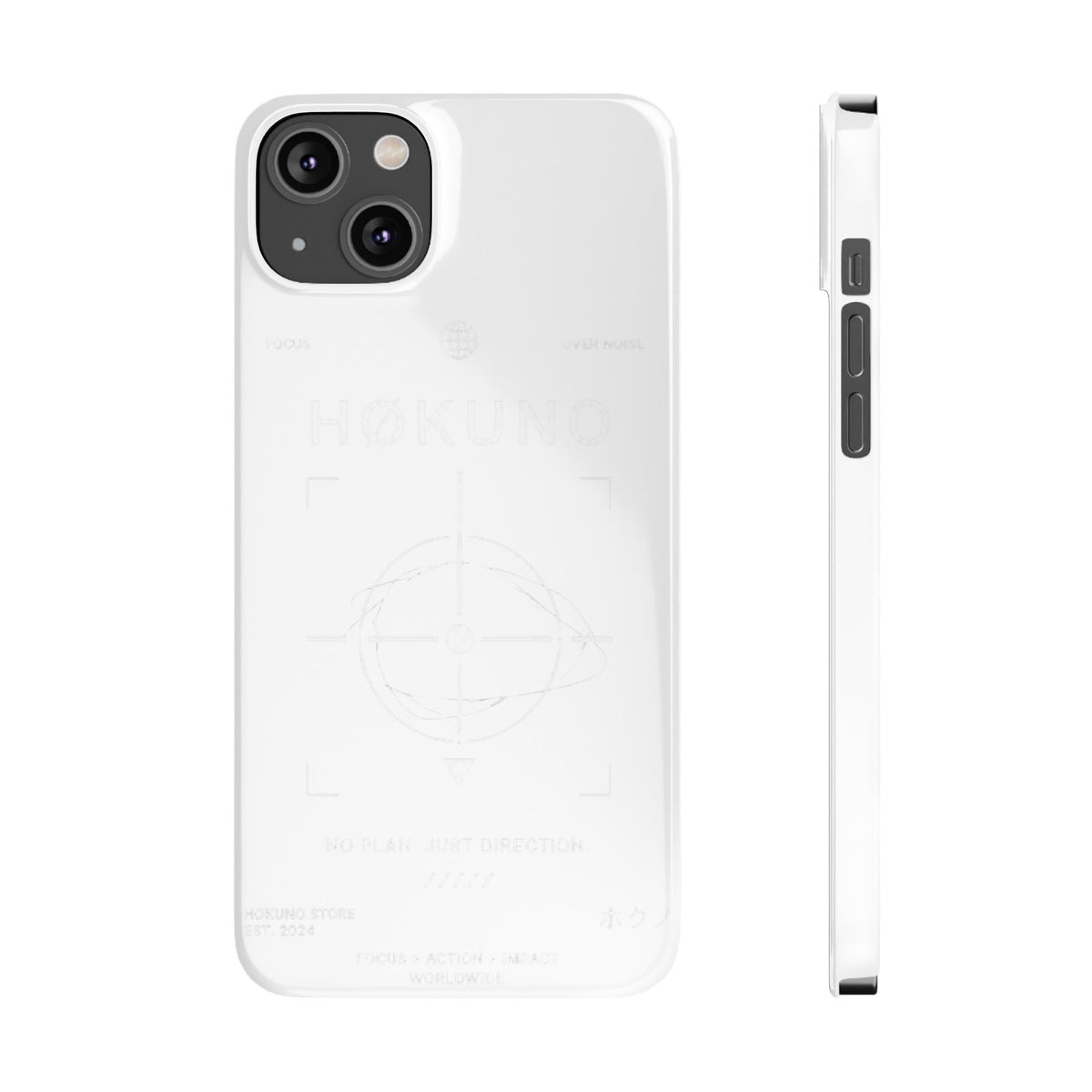 Hokuno Target Design Black Case — vue 15
