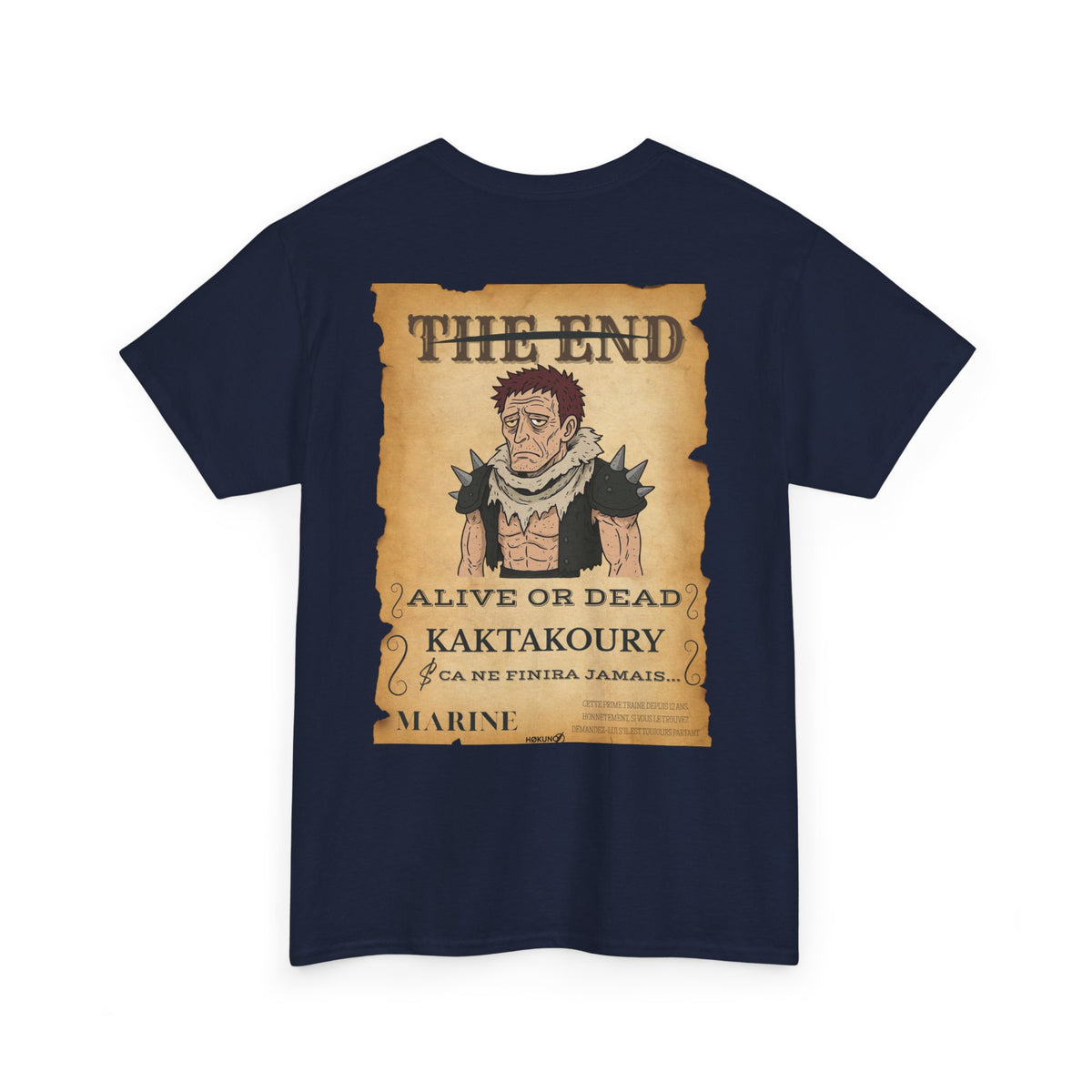 Kaktakoury • Wanted Poster Black Tee — vue 5