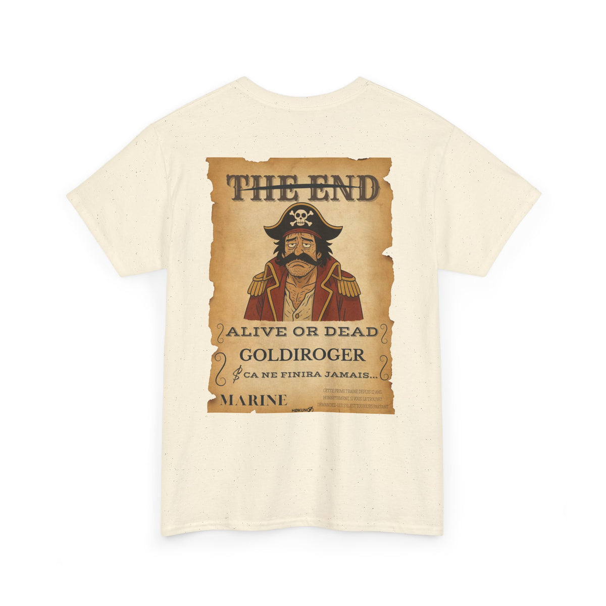Goldiroger • Wanted Poster Tee — vue 5