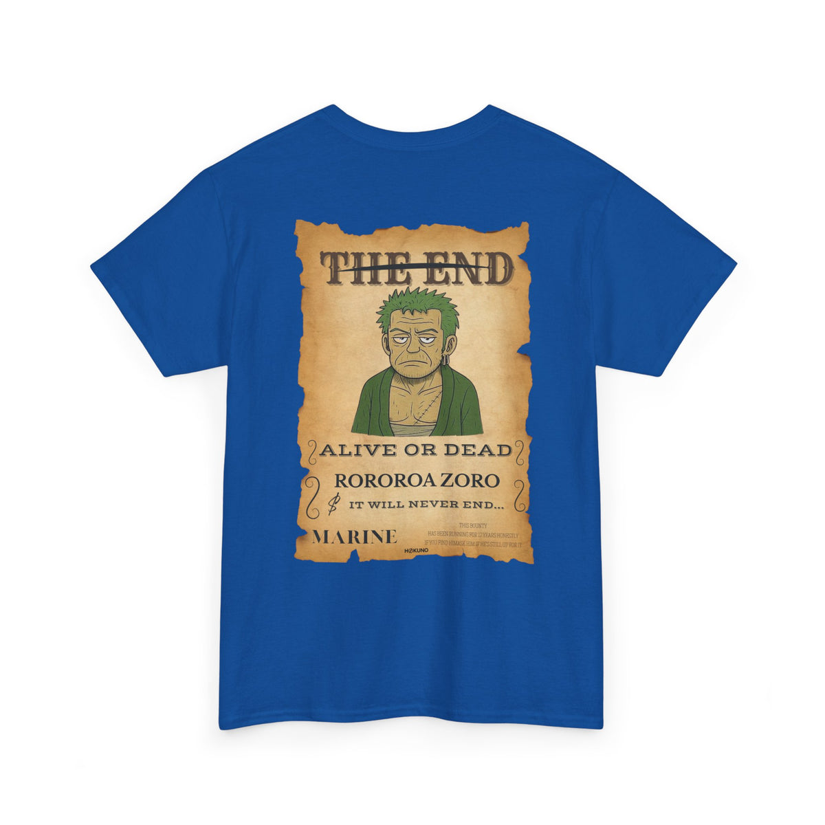 Rororoa Zoro • Wanted Poster Tee — vue 11