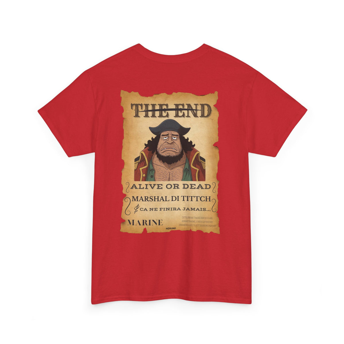 Marshal Di Tittch • Wanted Poster Tee — vue 14