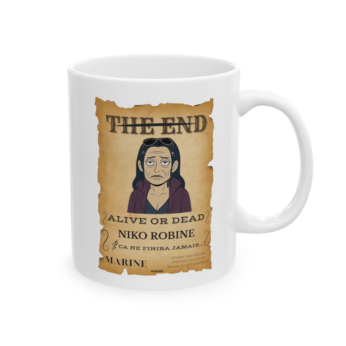 Niko Robine • Wanted Poster Mug — vue 5