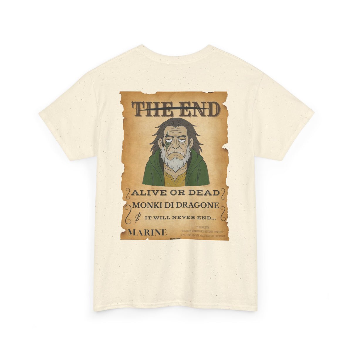 Monki Di Dragone • Wanted Poster Tee — vue 5